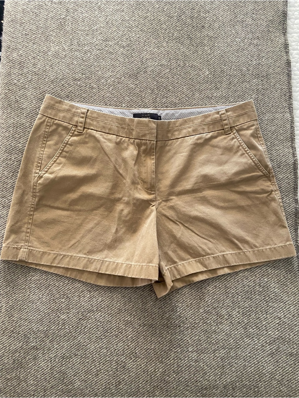 J. Crew chino shorts, 5" inseam, size 14